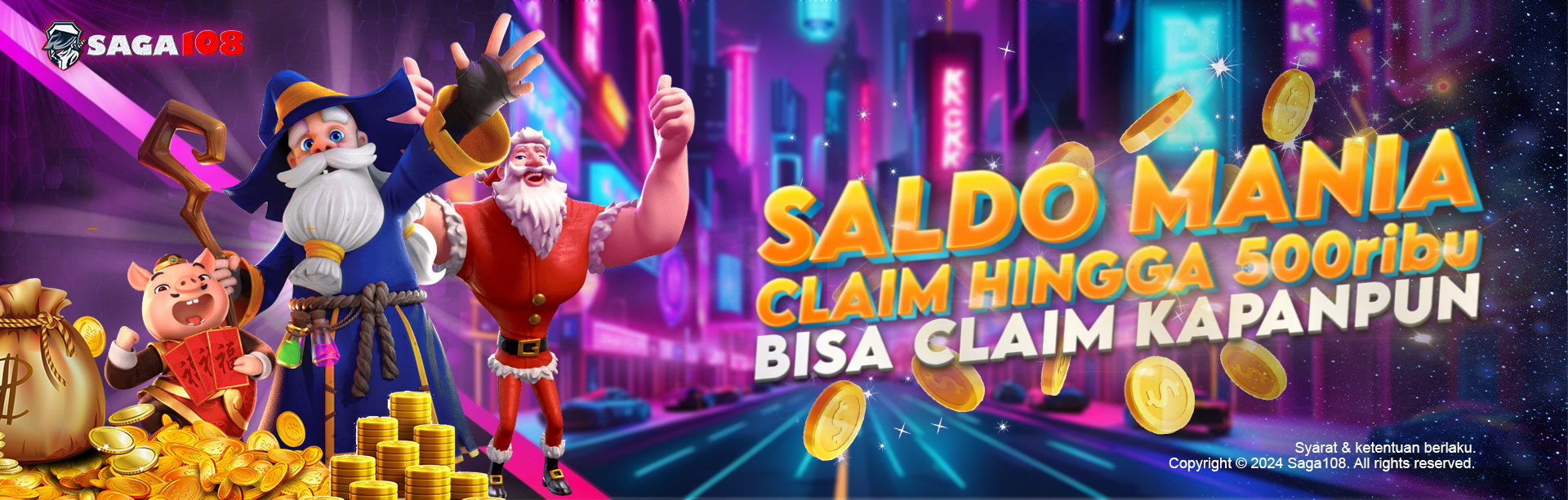 SALDO MANIA CLAIM KAPANPUN